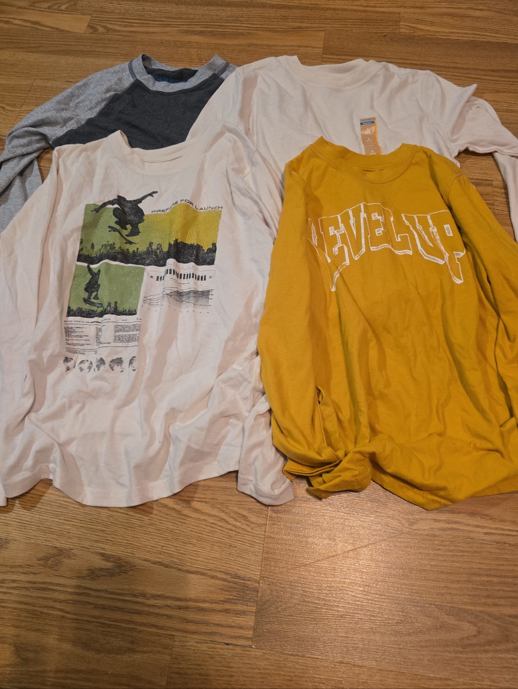 Lot Of Boys 14/16 Long Sleeve T Shirts